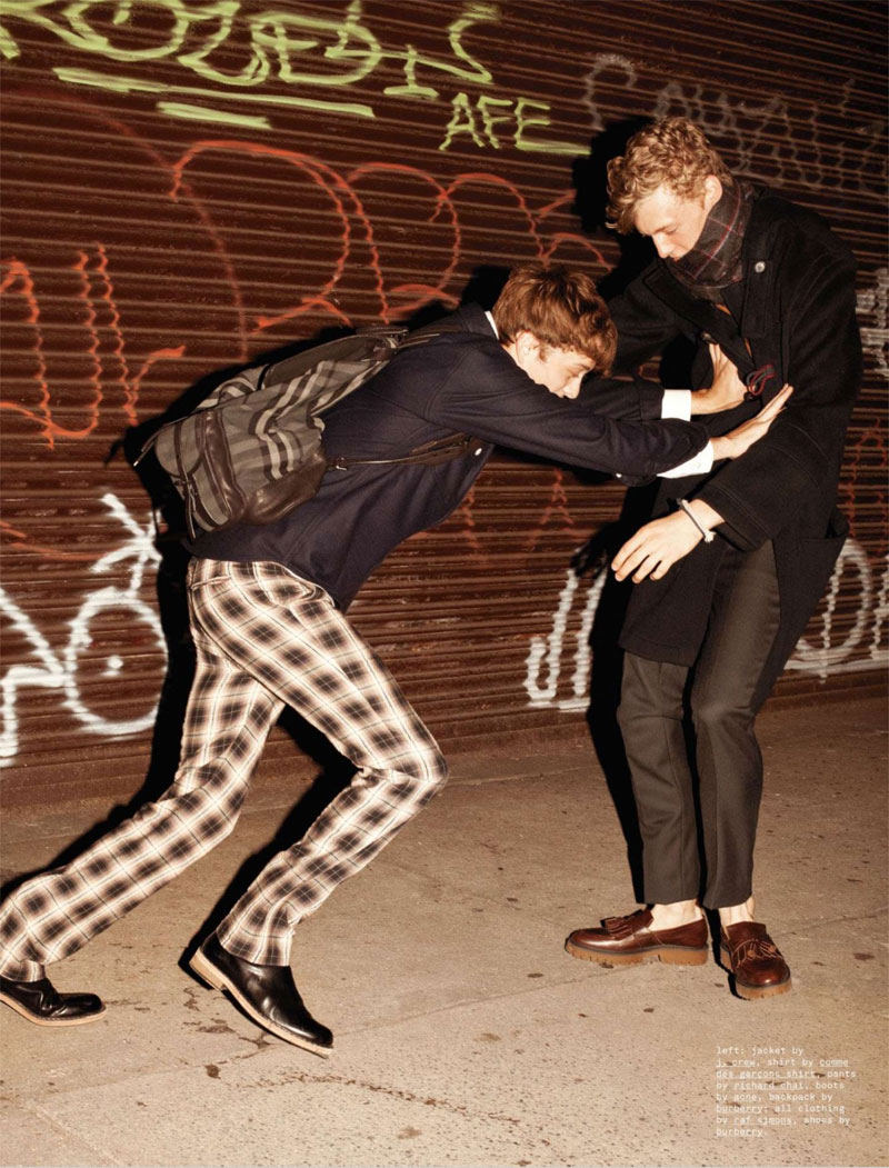 Christopher Wetmore, Marshall Brockley, Seth Miller & Wes Phillips by Christophe Kutner for Nylon Guys