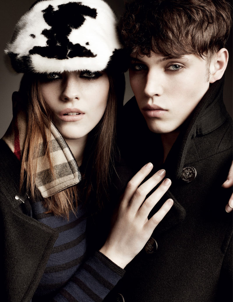 Jake Cooper by Mario Testino for Burberry Prorsum August 2011 Campaign