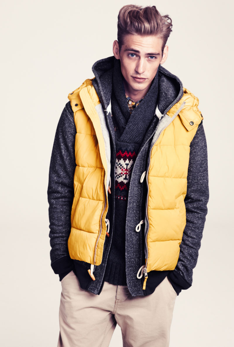 Jeremy Dufour by Andreas Sjödin for H&M Winter 2011