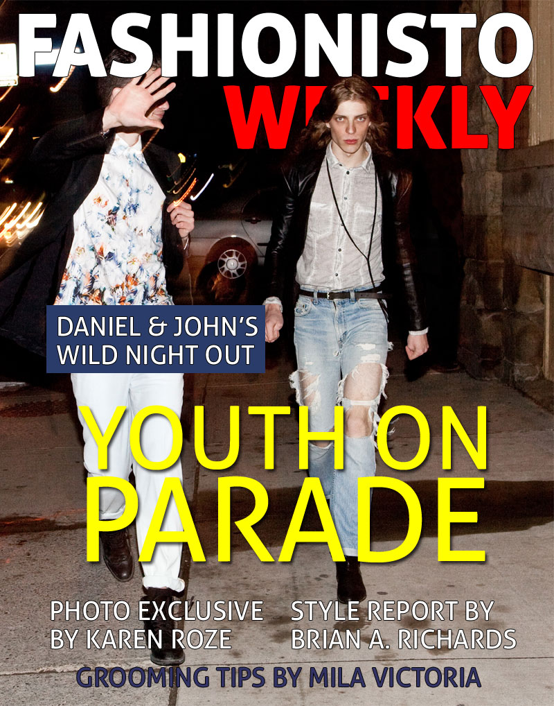 Daniel Lord & John Cherkas by Karen Roze for Fashionisto Exclusive
