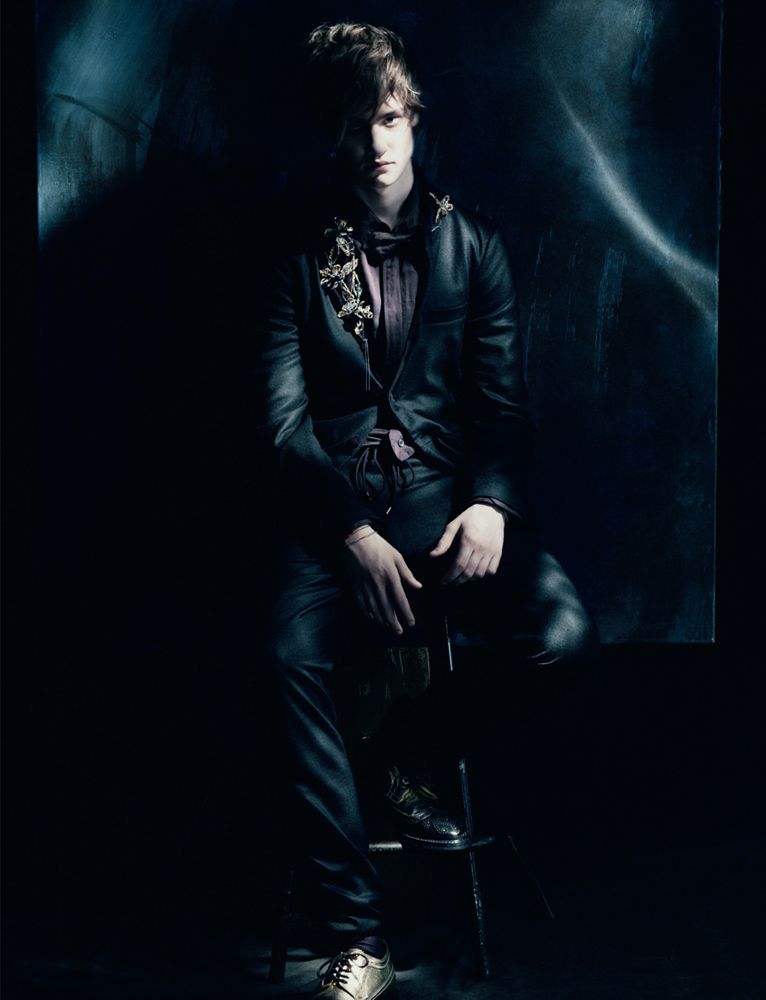 Vladimir Averyanov by Paolo Roversi for Miharayasuhiro Fall 2011 Campaign