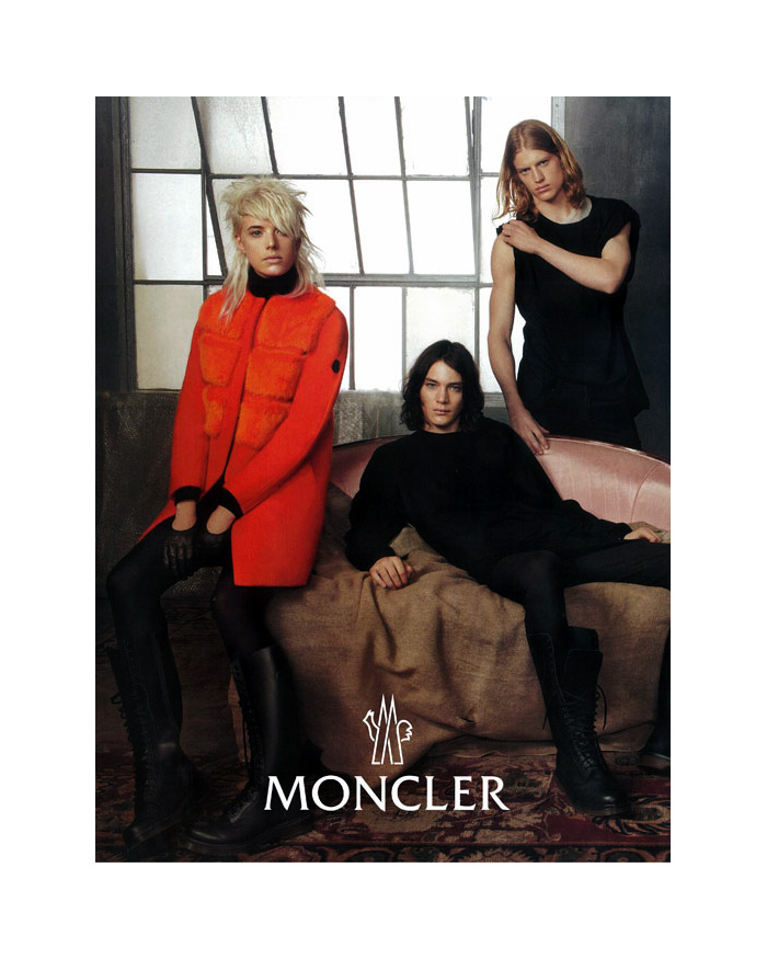 Jaco Van Den Hoven & Richie Cotterell by Steven Meisel for Moncler Fall 2011 Campaign