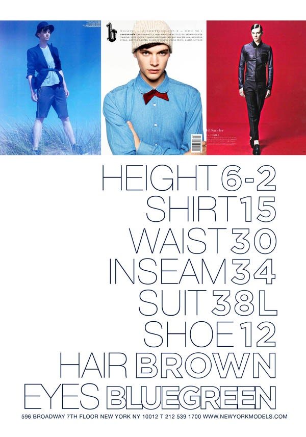 New York Models Management Spring 2012 Show Package | New York Fashion Week
