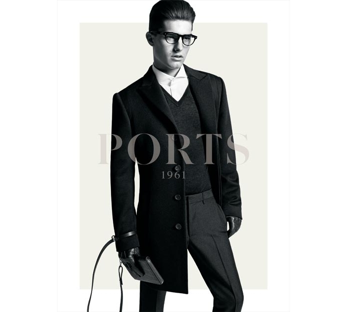 Paolo Anchisi by Inez & Vinoodh for Ports 1961 Fall 2011 Campaign