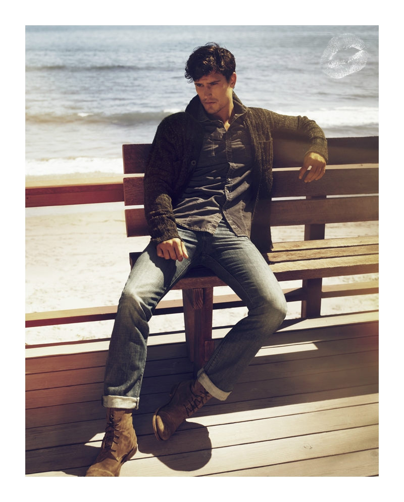 Sam Webb by Mert & Marcus for 7 For All Mankind Fall 2011 Campaign