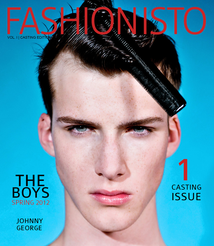 Johnny George by Lorenzo Marcucci for Fashionisto Vol. 1 Casting Edition