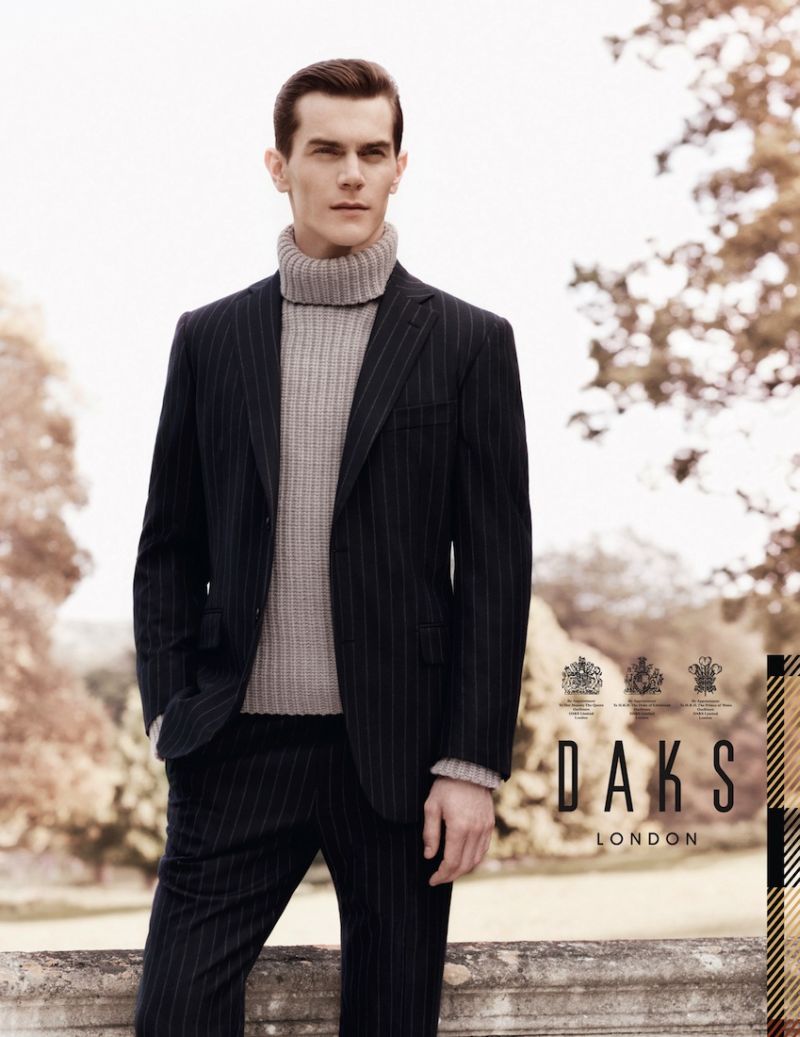 Vincent Lacrocq by Josh Olins for Daks Fall 2011 Campaign (Preview)