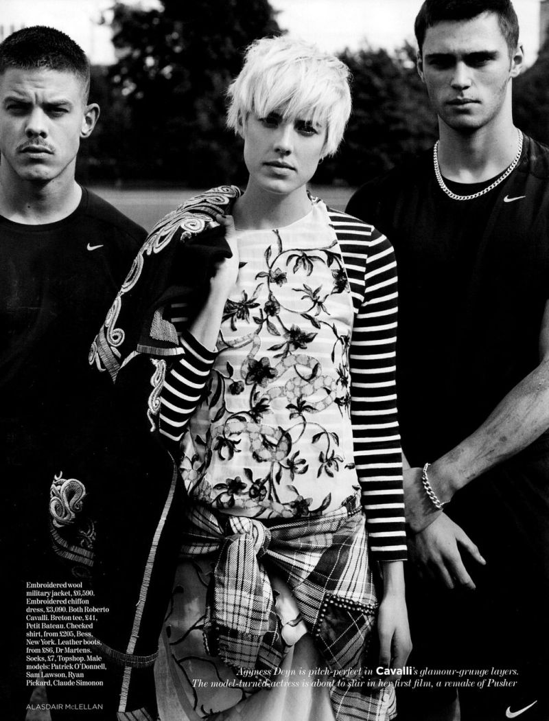 Claude Simonon, Patrick O’Donnell, Ryan Pickard, Sam Lawson and Charlie Siem by Alasdair McLellan for Vogue UK