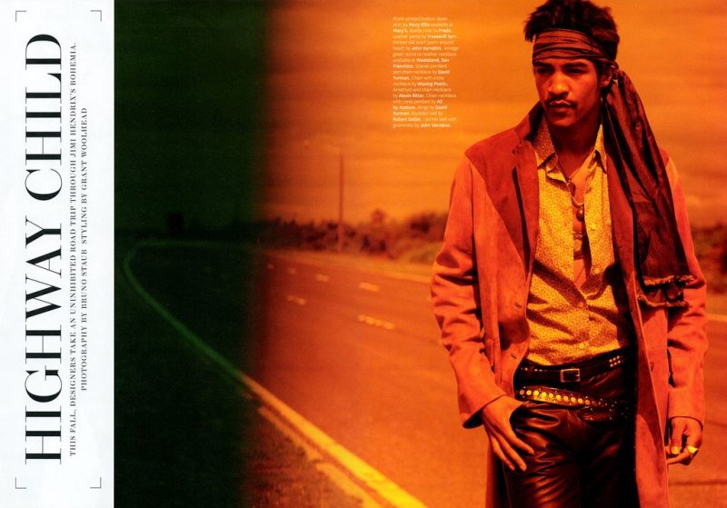 Wendell Lissimore by Bruno Staub for Out Magazine