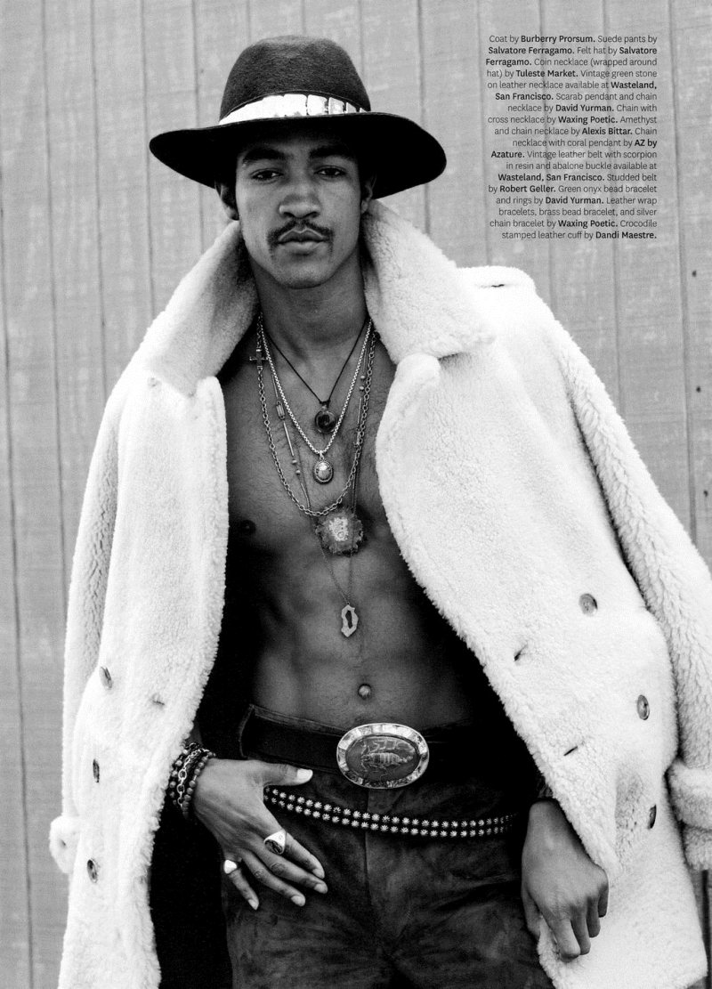 Wendell Lissimore by Bruno Staub for Out Magazine
