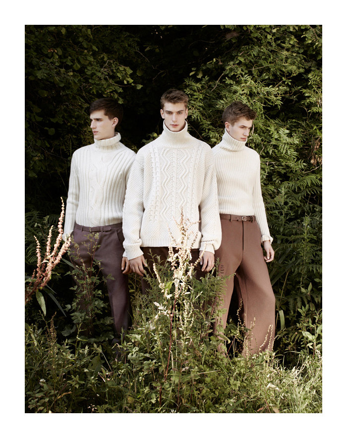 Misha Taylor, Sebastian Brice & Tom Fonteyn by Ben Toms for GQ Style ...