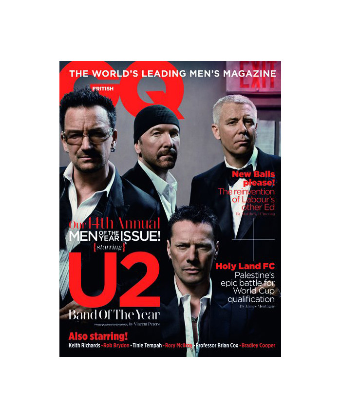 Keith Richards & U2 for GQ UK