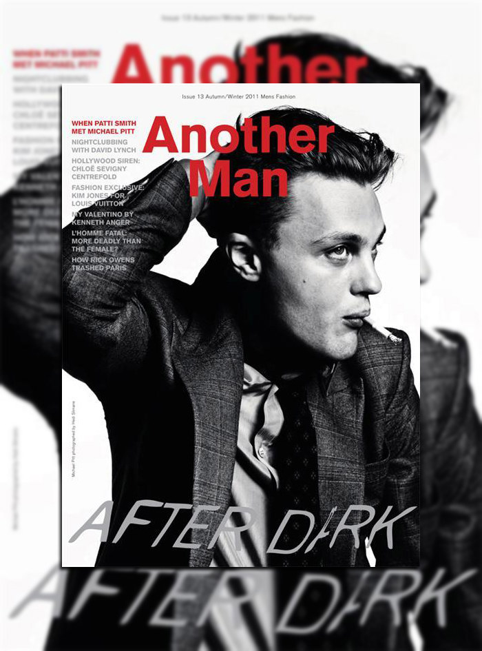 Michael Pitt by Hedi Slimane for AnOther Man