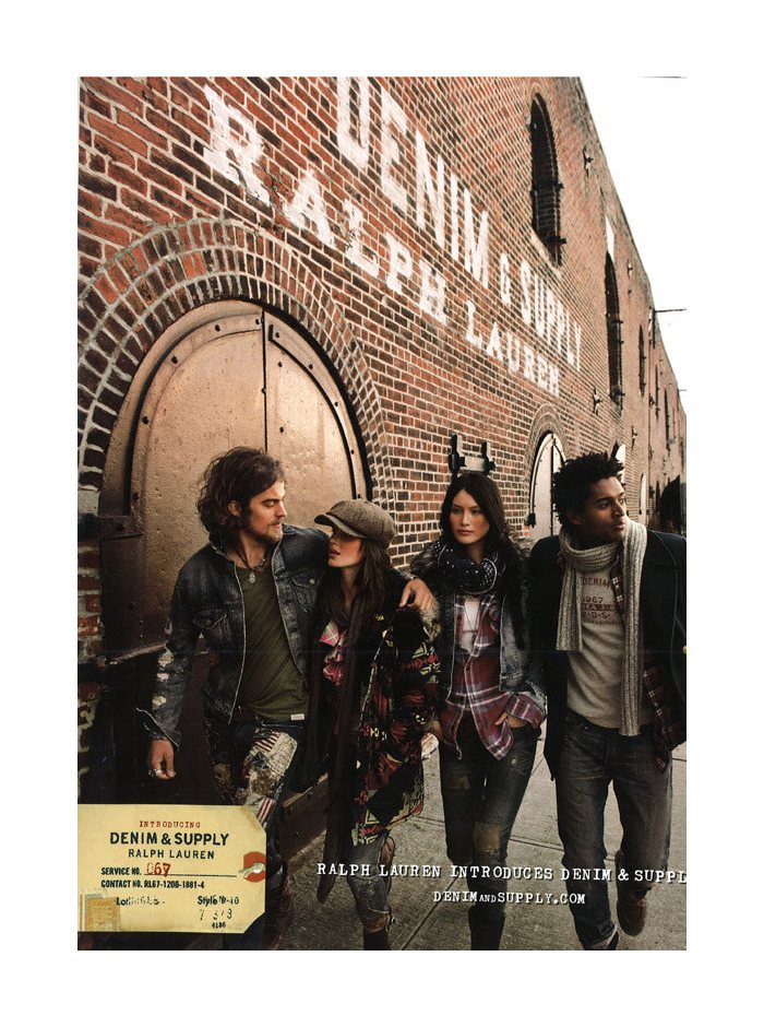 Thiago Santos & Pierce for Ralph Lauren Denim & Supply Fall 2011 Campaign