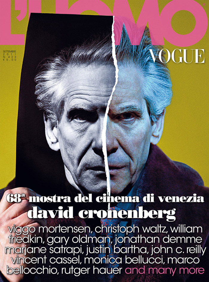 David Cronenberg & Viggo Mortensen for L’Uomo Vogue