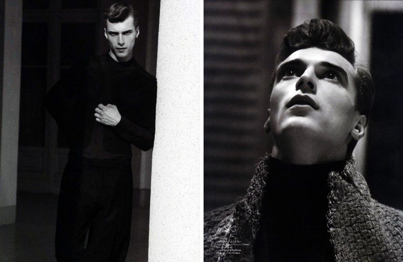 Clément Chabernaud by Carlotta Manaigo for L’Officiel Hommes Italia
