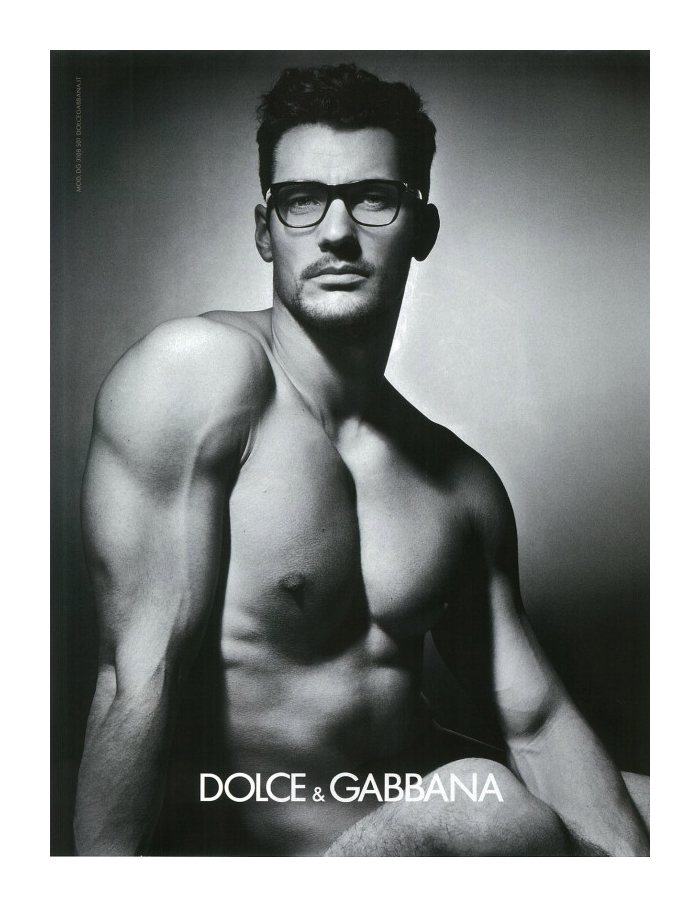 David Gandy by Mariano Vivanco for Dolce & Gabbana Fall 2011 Eyewear Campaign