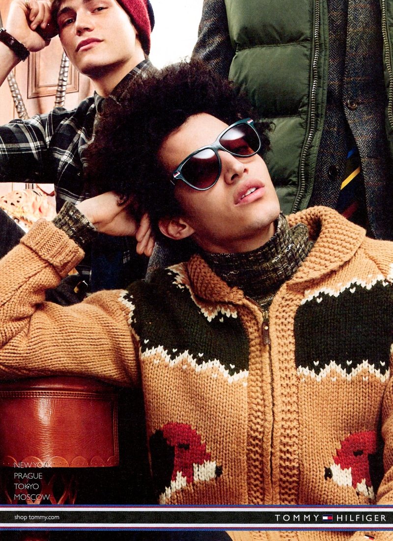 Luis Borges & Sam Way by Craig McDean for Tommy Hilfiger Fall 2011 Campaign