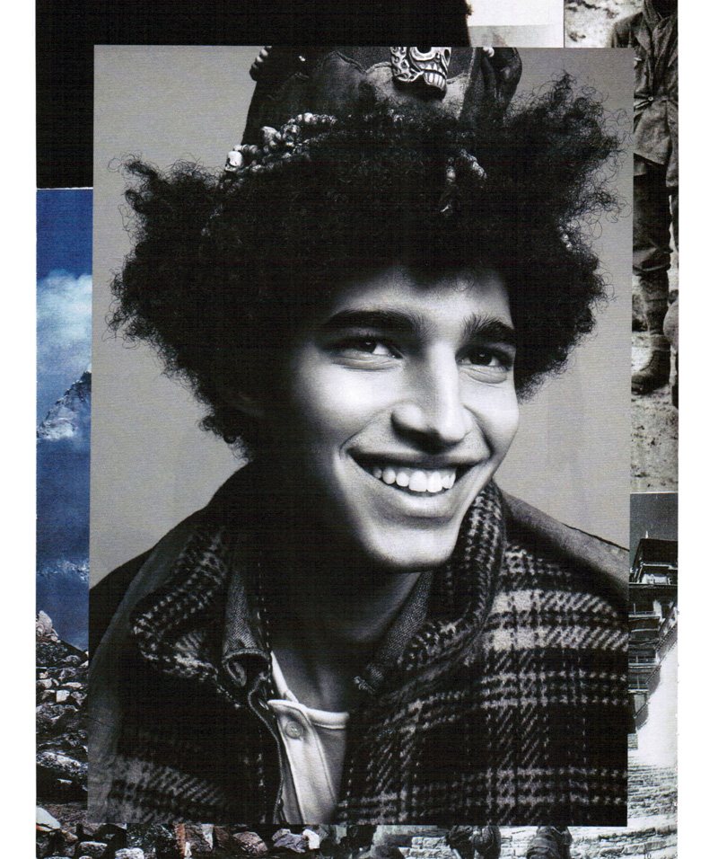 Luis Borges for Moncler Fall 2011
