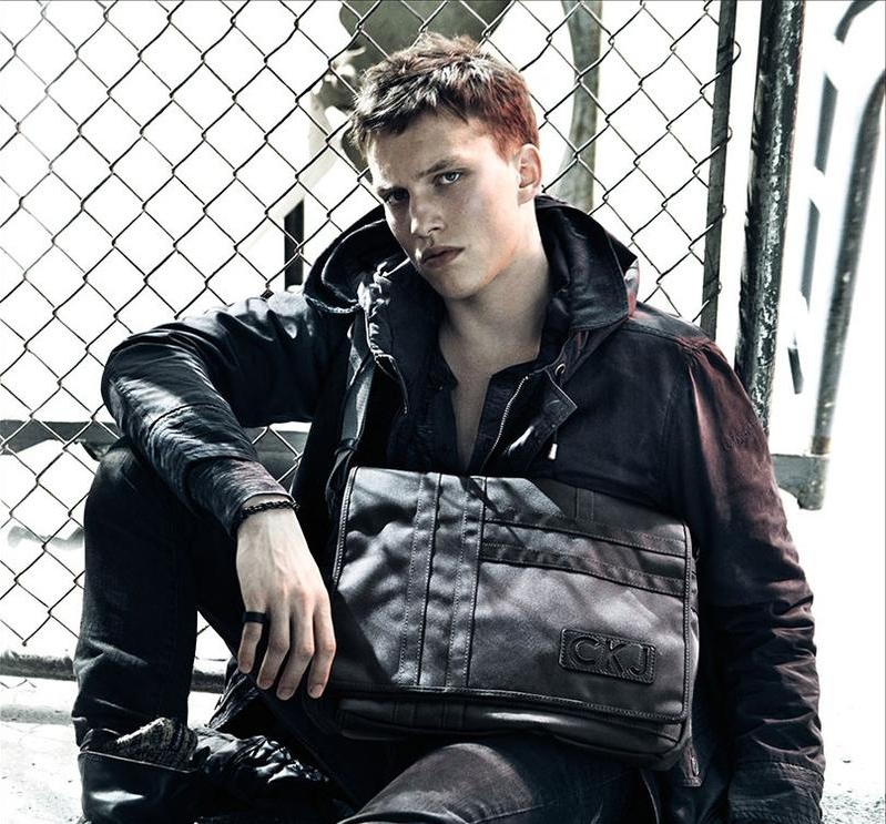 Malthe Lund Madsen by Sebastian Kim for Calvin Klein Jeans Fall 2011 Campaign