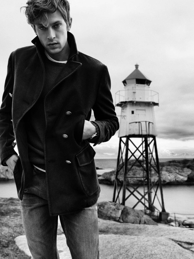 Mathias Lauridsen by Hunter & Gatti for Massimo Dutti Sport Fall 2011 Campaign