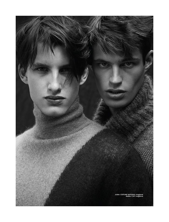 Julian Hennig & Mattia Regonaschi by Saverio Cardia for Maxim