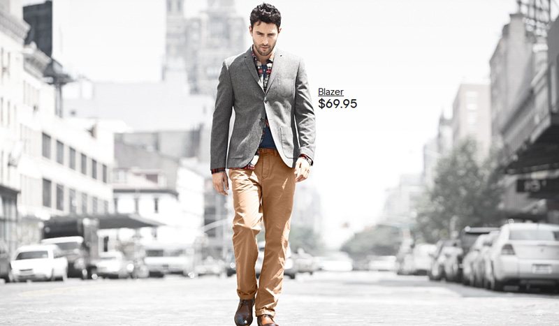 Noah Mills & Sasha Knezevic for H&M Fall 2011