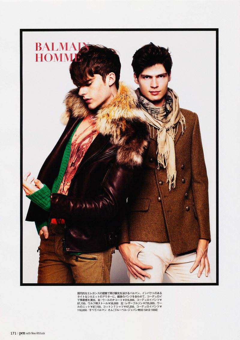 Guntars Asmanis & Brandon Nardini by Mayumi Taka for Pen Magazine