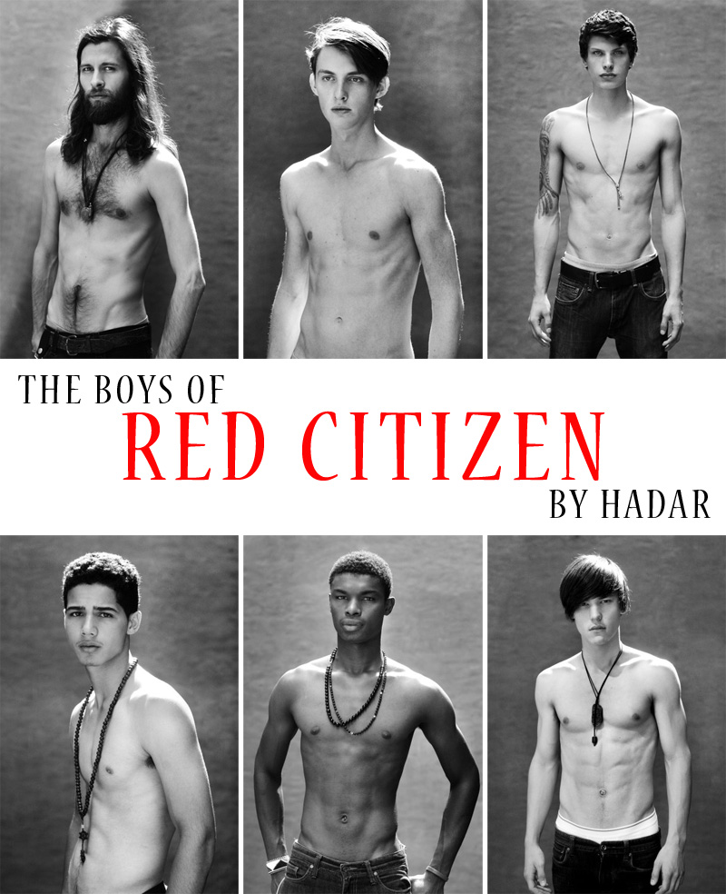 The Boys of Red Citizen by Hadar for Fashionisto Exclusive