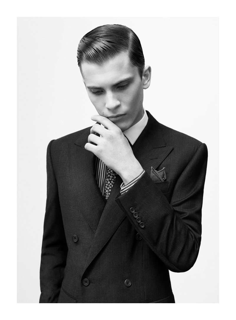 William Eustace by Paul Wetherell for Hardy Amies Fall 2011 Campaign