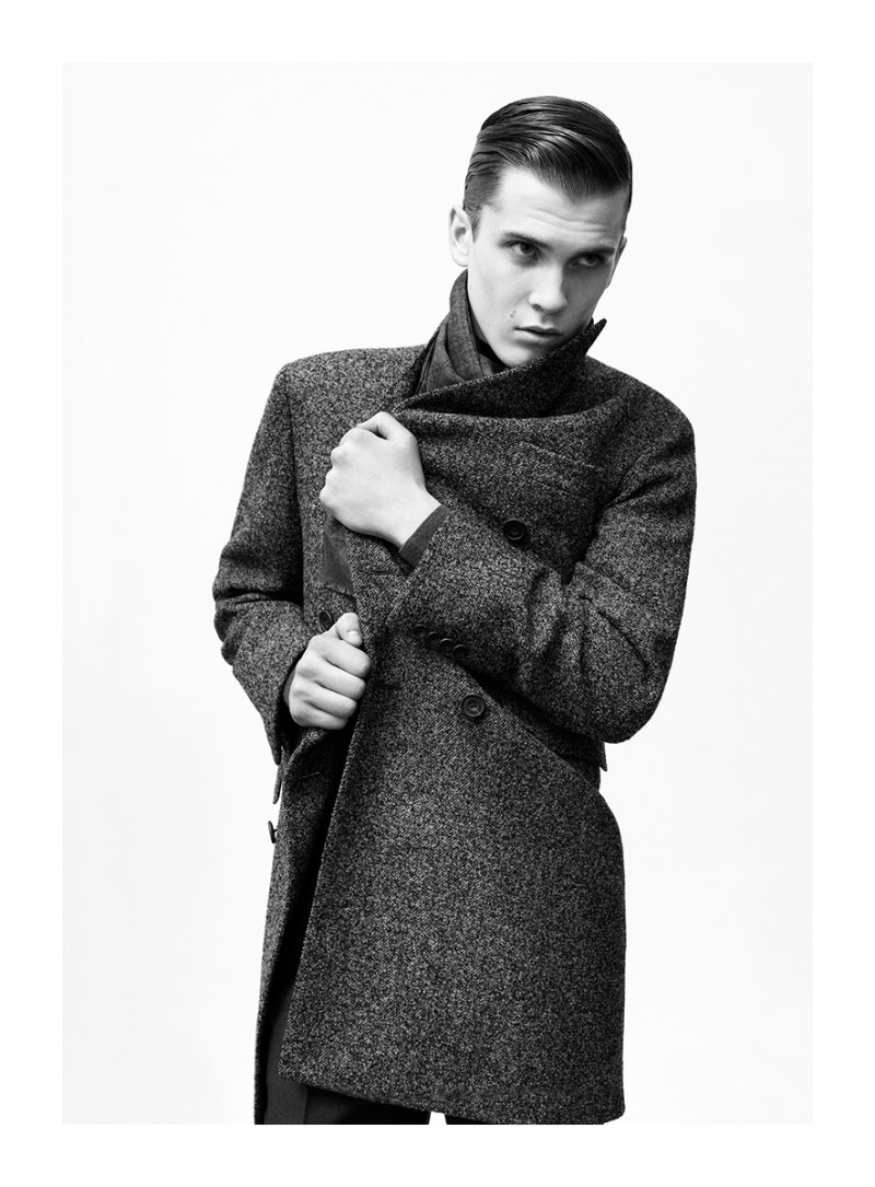 William Eustace by Paul Wetherell for Hardy Amies Fall 2011 Campaign