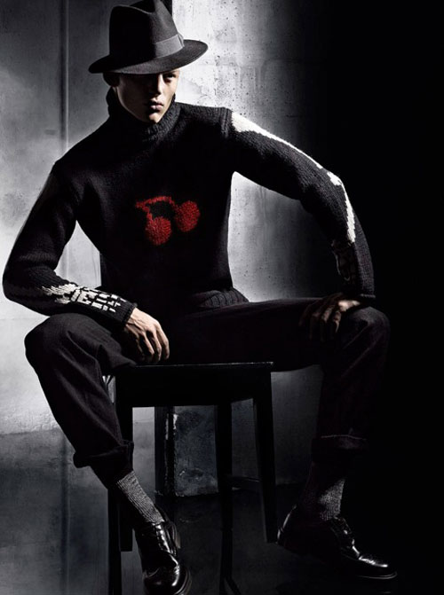 Behind the Scenes | Sebastian Sauvé for Simons Fall 2011