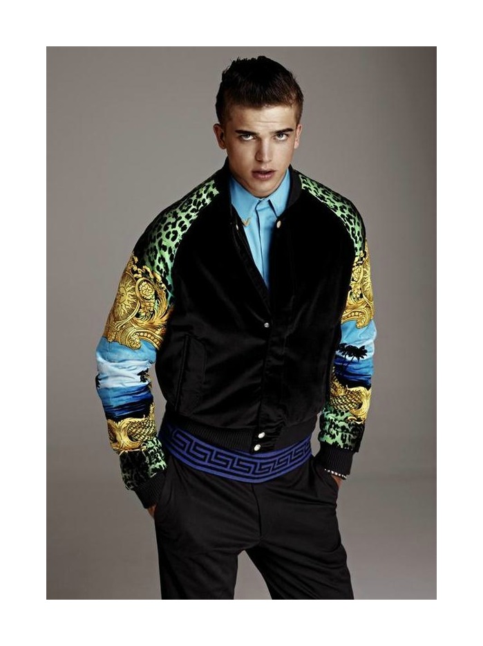River Viiperi for H&M x Versace Preview
