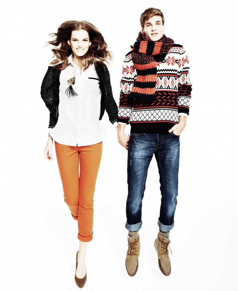 Nikola Jovanovic & Joan Mirangels by David Dunan for Blanco Autumn Smile Campaign