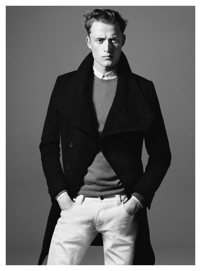 Bastiaan Van Gaalen by David Sims for Zara Winter 2011 Campaign