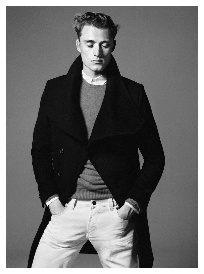 Bastiaan Van Gaalen by David Sims for Zara Winter 2011 Campaign