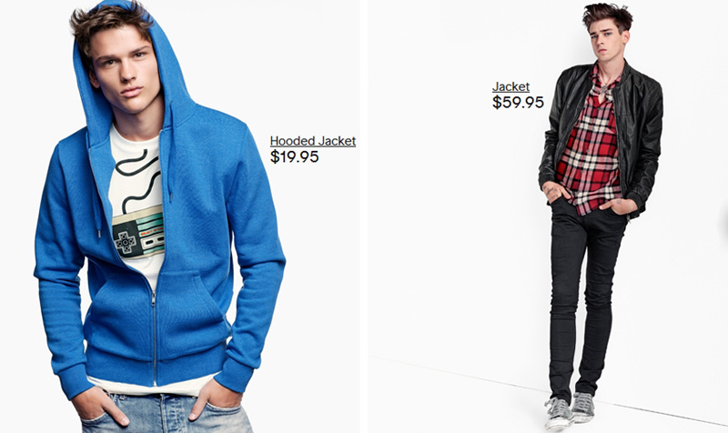 Cole Mohr & Simon Nessman for H&M Express Yourself Campaign