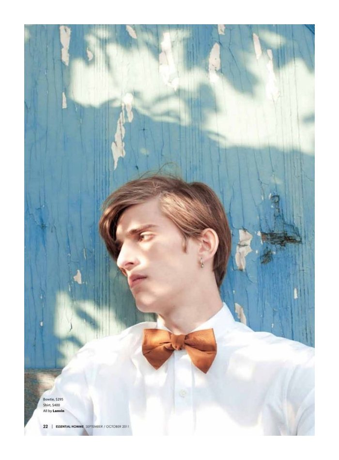 Gabriel Gronvik by Joe Lai for Essential Homme