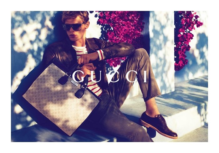 Lenz Von Johnston by Mert & Marcus for Gucci Cruise 2011 Campaign