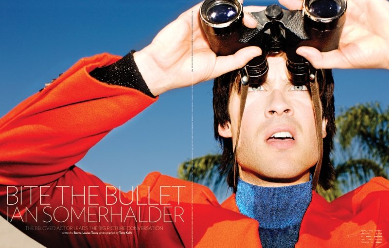 Ian Somerhalder by Tony Kelly for Flaunt