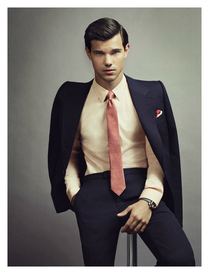 Taylor Lautner by David Slijper for GQ Australia
