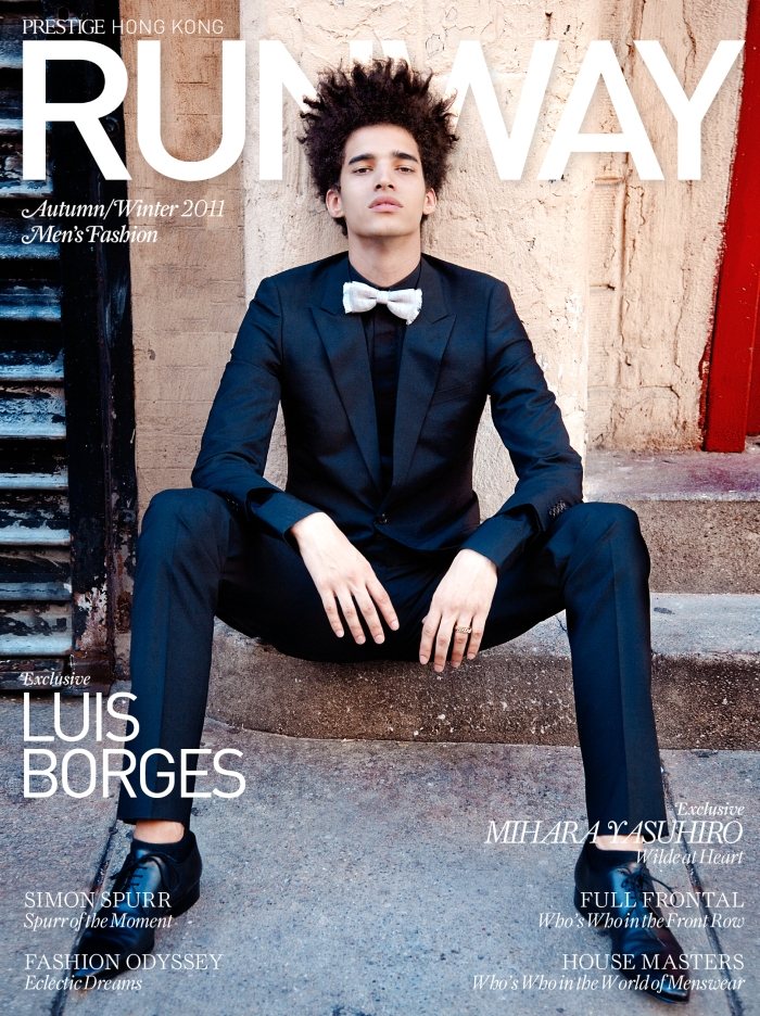 Luis Borges by Zach Hankins for Runway Magazine