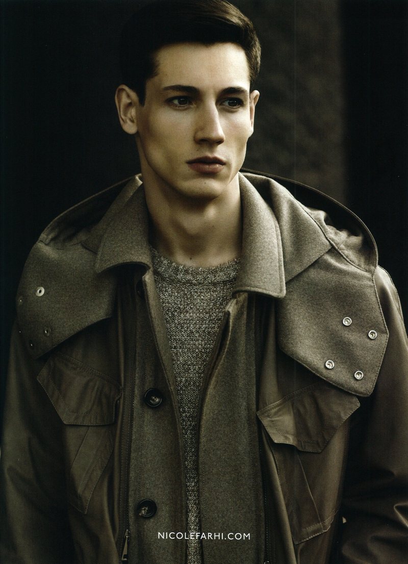 Nicolas Ripoll by Josh Olins for Nicole Farhi Fall 2011 Campaign
