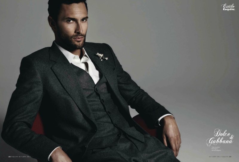 Noah Mills by Greg Lotus for Esquire España