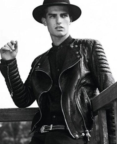 Paolo Anchisi by Karim Sadli for Balmain Spring 2012 – The Fashionisto