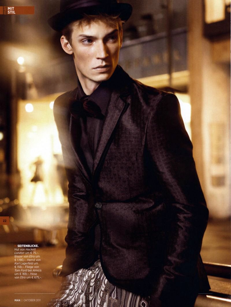 Philipp Bierbaum by Julia Saller for MAN Magazine