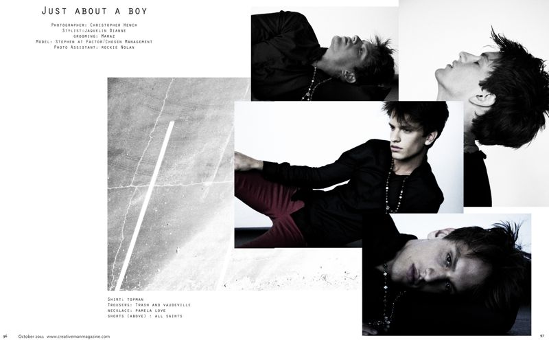 Stephen Scott by Christopher Hench for Creative Man