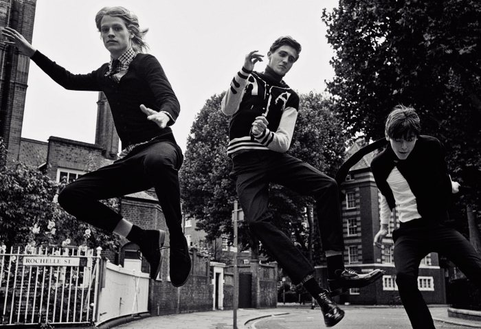 Josh Tuckley, Richie Cotterell & Harry Wooler by Tomo Brejc for So Chic