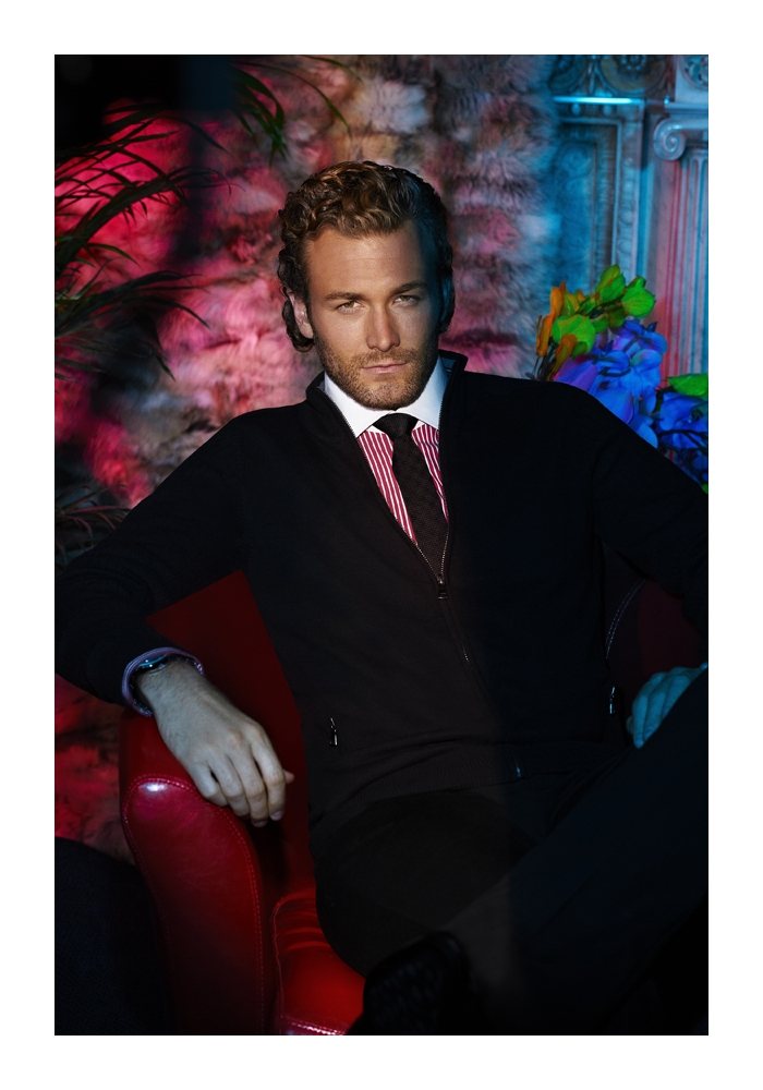 Brad Kroenig by Max Abadian for Le Chateau Holiday 2011 Campaign