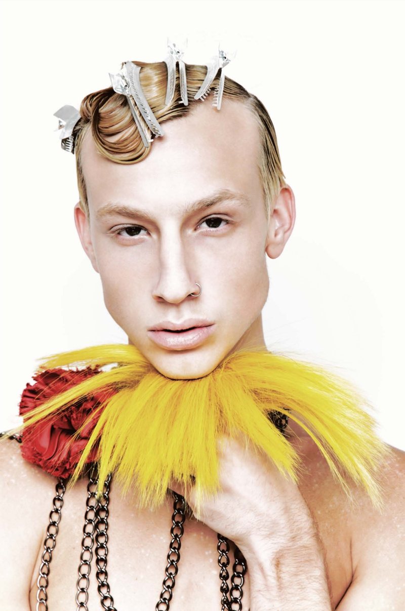 Alfred V Desjardins & Laurence Collin by Riki Tinoza for Coup de Theatre Spring 2012
